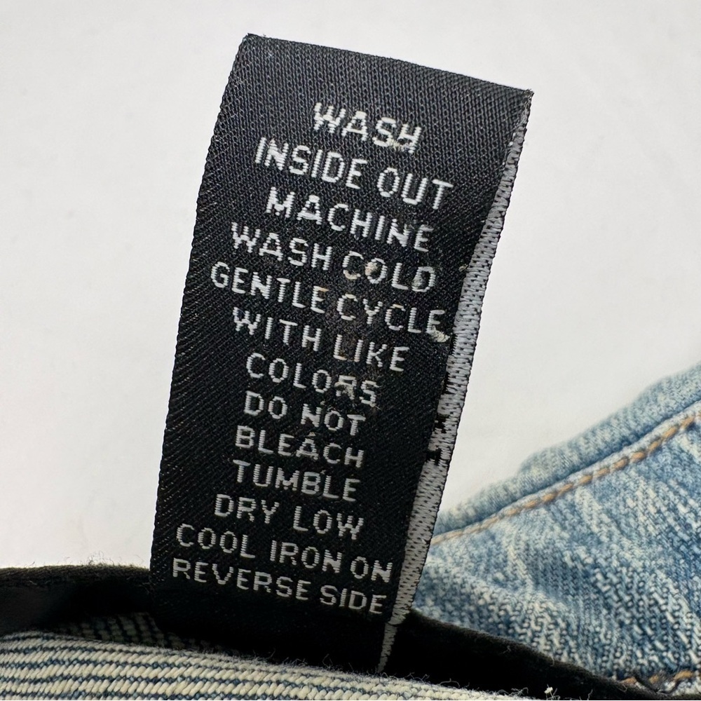 INC Vintage Y2K Embroidered Crown Rhinestone Jean Jacket Denim Jacket M - Picture 11 of 12